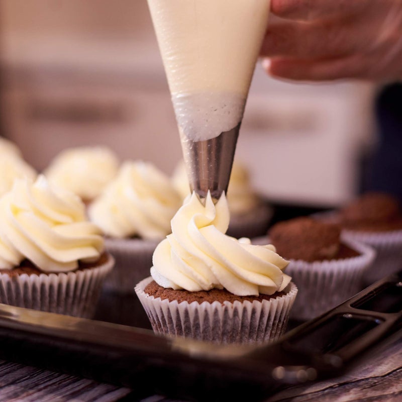 Eoonfirst Standard Size Baking Cups Thanksgiving Day Party Cupcake Liners 200 Pcs (White) - Image 4